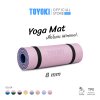 Toyoki Yoga Mat เสื่อโยคะ ดีไซน์มินิมอล ขนาด 8 mm.